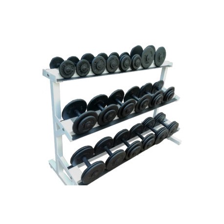 Rack-Mancuernas Hercules (10 Pares 5-50Lbs)