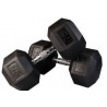 PAR MANCUERNAS HEXAGONALES AHULADAS DE 75 LBS