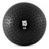 PELOTA DE AZOTE ANTI-SLIP DE 15 LIBRAS, COLOR NEGRO