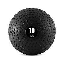 PELOTA DE AZOTE ANTI-SLIP DE 10 LIBRAS, COLOR NEGRO