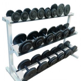 Rack-Mancuernas Hercules (10 Pares 5-50Lbs)