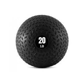 PELOTA DE AZOTE ANTI-SLIP DE 20 LIBRAS, COLOR NEGRO