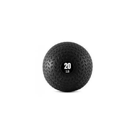 PELOTA DE AZOTE ANTI-SLIP DE 20 LIBRAS, COLOR NEGRO