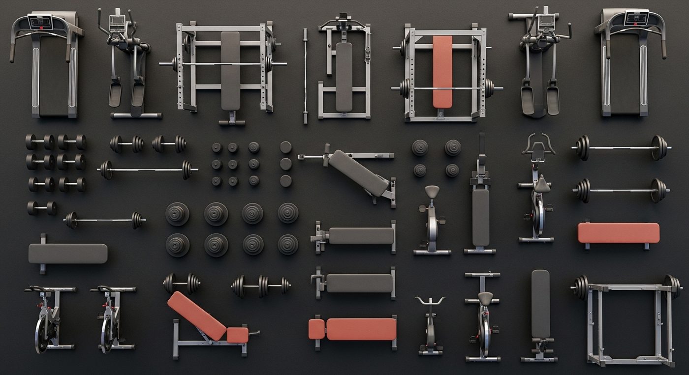 Racks y bancos de entrenamiento